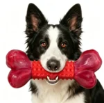 Indestructible Beef Flavored Dog Chew Toy for Aggressive Chewers