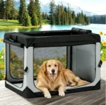 Portable Foldable Dog Car Travel Crate Kennel