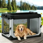 Portable Foldable Dog Car Travel Crate Kennel