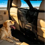 Dog Car Backseat Barrier Safety Net