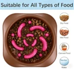 Anti-Choking Slow Feeder Dog Puzzle Bowl - Image 3