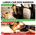 Dog Car Backseat Barrier Safety Net - Image 3
